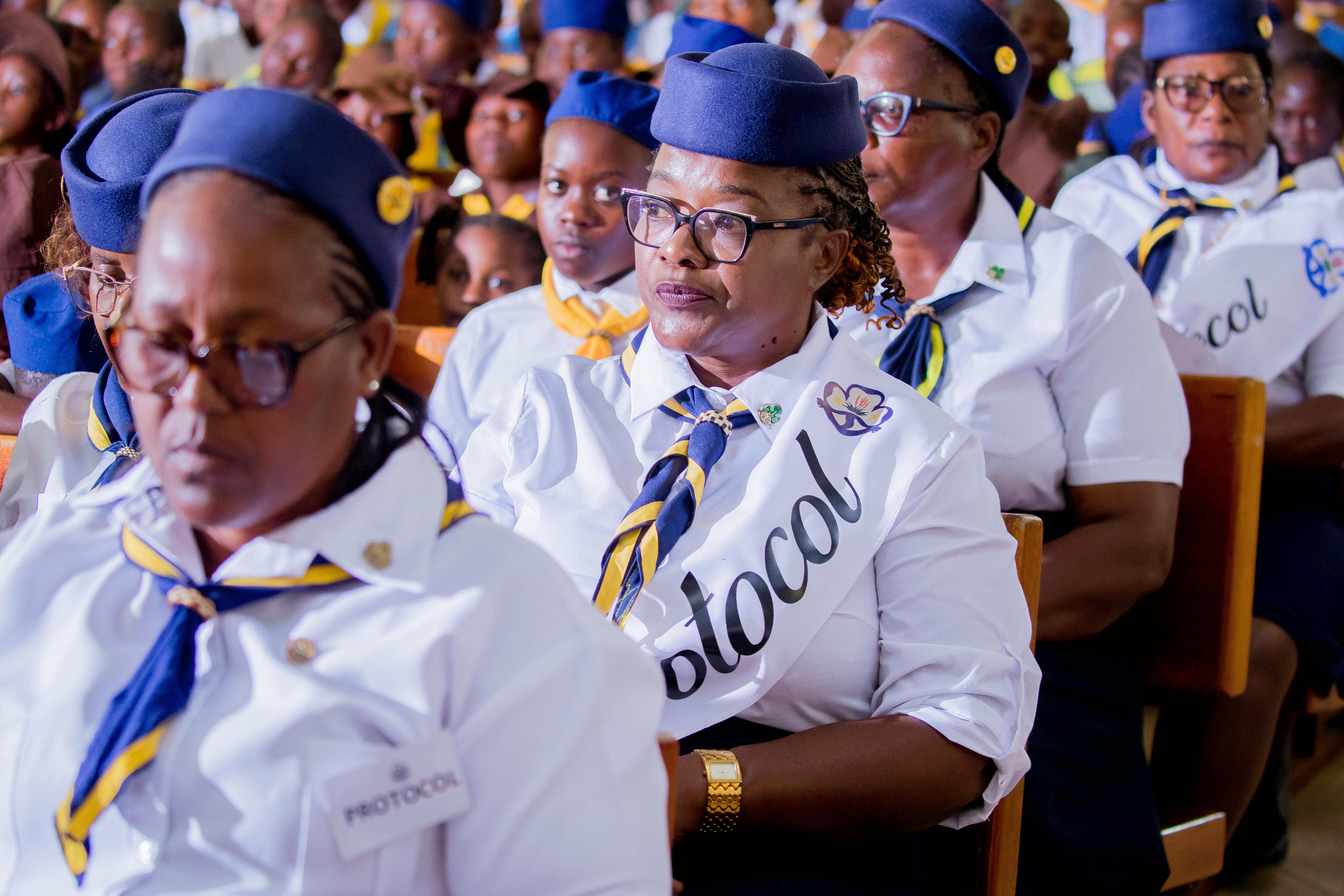 Girl Guides leadership activity